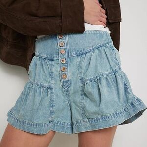 NWT We The Free Fleur Denim Shorts